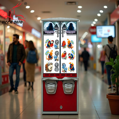 Vendere sei colori opzionale 2 colonne tatuaggio foto adesivo distributore automatico