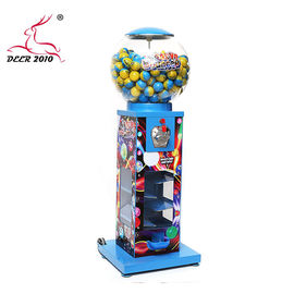 Large Capacity Metal Gumball Machine 40*40*116CM Long Working Life