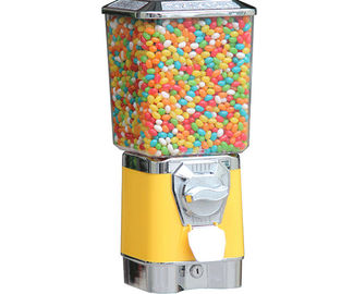 Coin candy machine Machine size 30*30*50 coin operated gumball machine with 1''-1.4'’