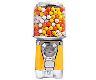 Yellow G.W 3.6kg candy vending machine Finished Chrome Warranty 1 year