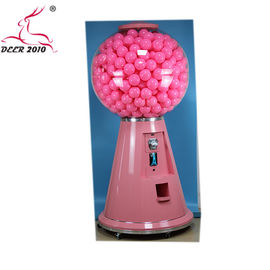 95*95*185CM Pink 3'' 400pcs Capsule Gumball Vending Machine