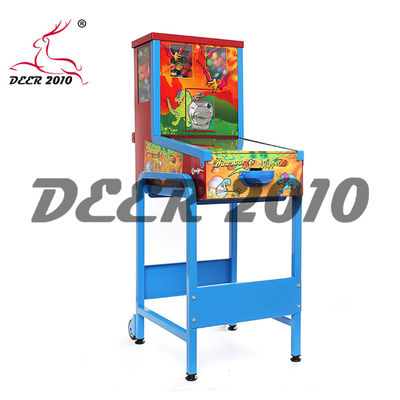 Verde 36*75*56CM Funzionamento a moneta 1-4 monete Può essere impostato per giocare a una o due palline  macchina distributrice di flipper
