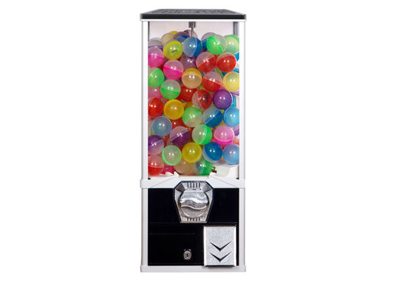 il distributore automatico del gumball della capsula fornisce il centro commerciale nero del nemico del metallo del PC di 10.5kgs 67cm