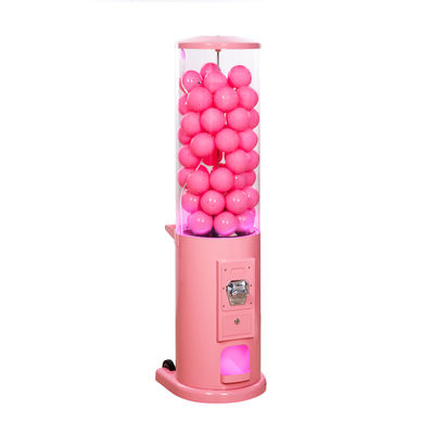 Il distributore automatico di Candy Gumball del globo di PMMA 1-4 conia 44*38*146CM per i bambini