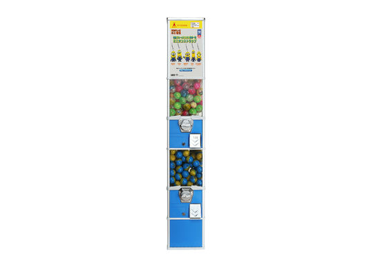Capsula di plastica a gettoni Toy Vending Machine della palla di progettazione della novità
